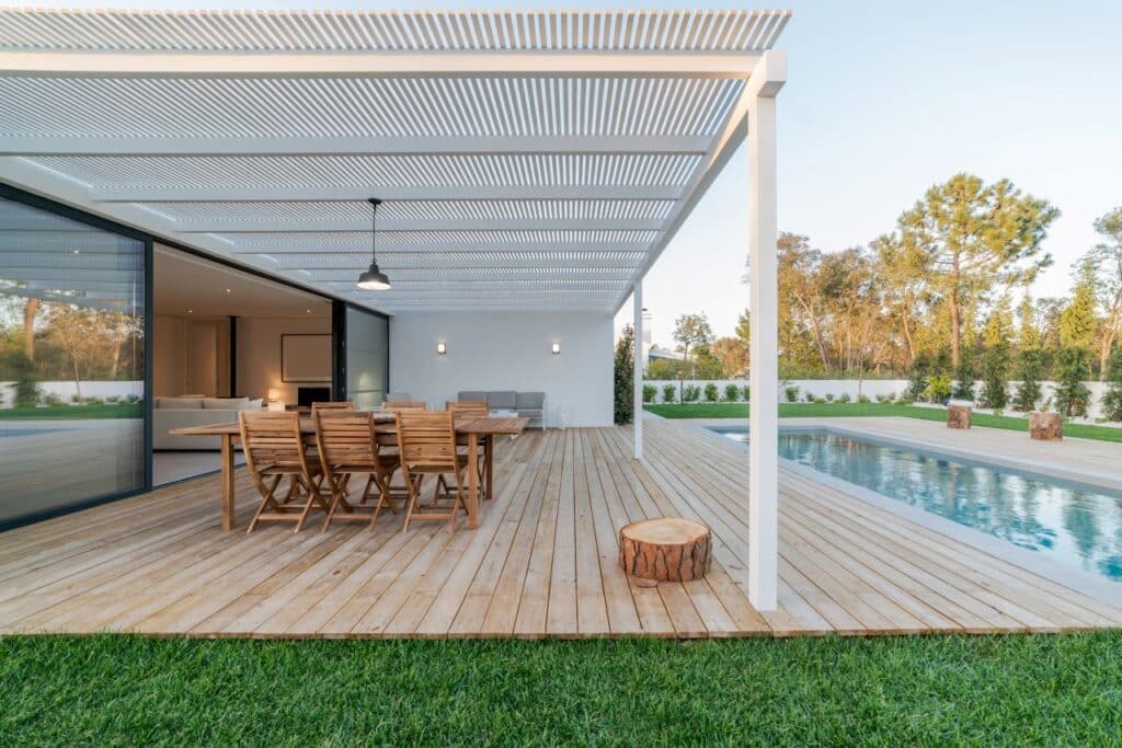 Pergola bioclimatique