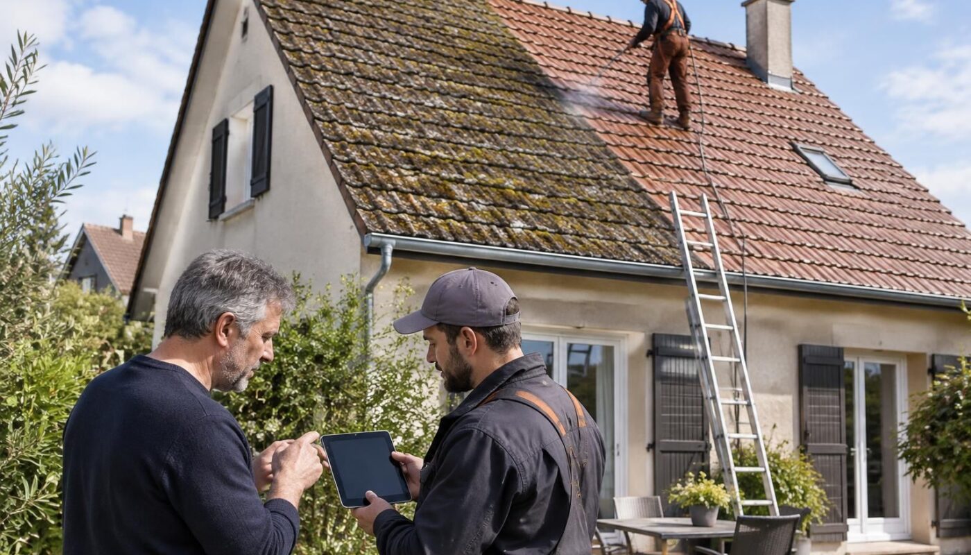 découvrez le prix d’un démoussage de toiture de 100 m², les facteurs qui influencent le tarif et les coûts à prévoir selon le type de traitement.