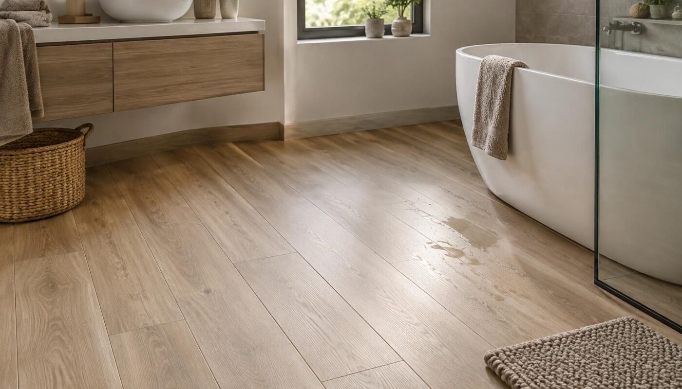 sol vinyle clipsable dans la salle de bain : découvrez ses avantages, ses limites face à l’humidité et nos conseils pour bien le choisir.