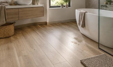 sol vinyle clipsable dans la salle de bain : découvrez ses avantages, ses limites face à l’humidité et nos conseils pour bien le choisir.