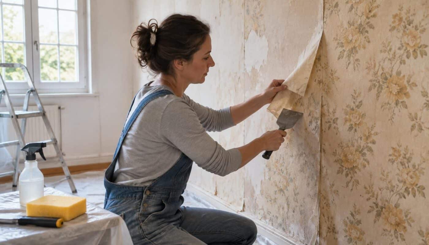 découvrez comment décoller un vieux papier peint sans décolleuse grâce à des méthodes simples, économiques et efficaces pour préserver vos murs.