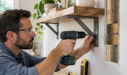 découvrez comment fixer solidement une étagère lourde sur un mur en placo : choix des chevilles, repérage des montants et étapes de pose.