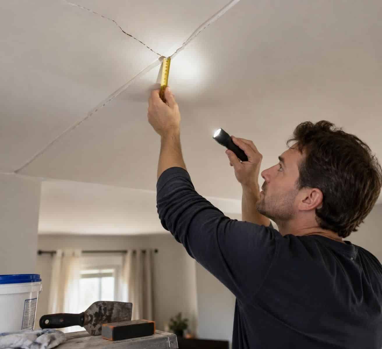 d&eacute;couvrez comment r&eacute;parer durablement une fissure au plafond qui revient : identifiez sa cause, choisissez les bons mat&eacute;riaux et pr&eacute;venez sa r&eacute;apparition.