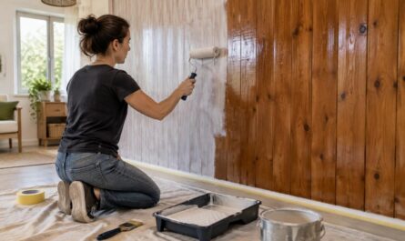 découvrez comment repeindre du lambris vernis sans poncer : préparation, sous-couche adaptée et conseils pour une finition durable.
