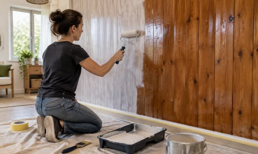 découvrez comment repeindre du lambris vernis sans poncer : préparation, sous-couche adaptée et conseils pour une finition durable.