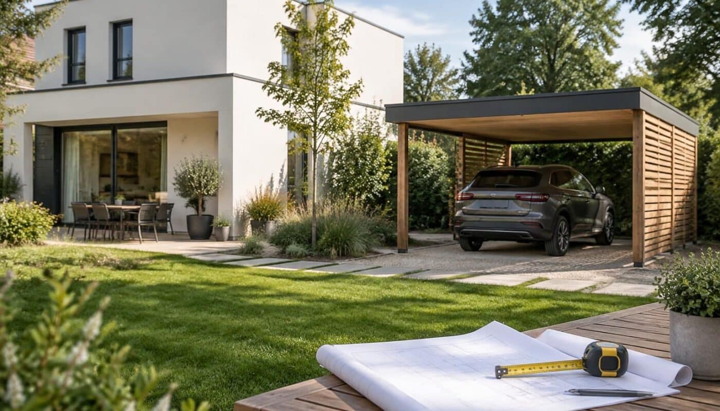 découvrez les règles d’urbanisme pour un carport de 20 m² : permis de construire, déclaration préalable et démarches à effectuer selon votre commune.