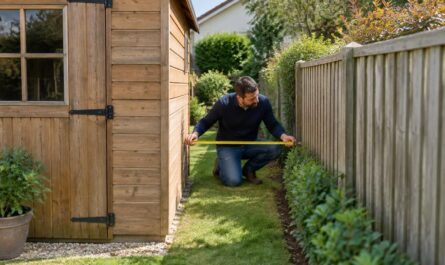 découvrez quelle distance respecter entre un abri de jardin et la limite de propriété, selon sa hauteur, sa surface et les règles d’urbanisme locales.